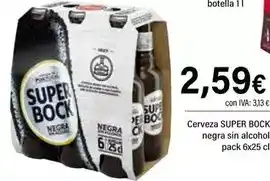 Cash Ifa Super bock - cerveza negra sin alcoholha oferta
