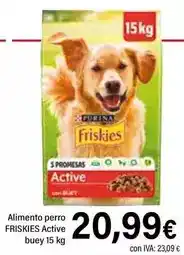 Cash Ifa Purina - alimento perro friskies active buey oferta