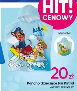 Pepco Poncho dziecicce patrol oferta