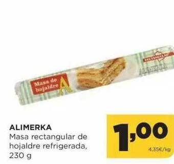 Alimerka Alimerka Masa Rectangular De Hojaldre Refrigerada oferta