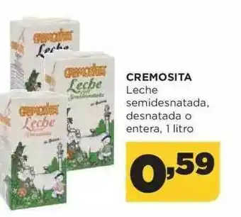 Alimerka Cremosita Leche Semidesnatada Desnatada O Entera oferta