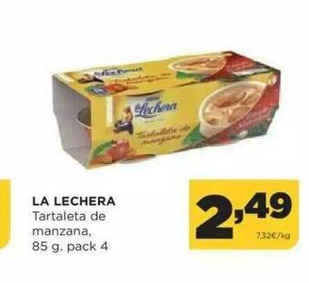 Alimerka La Lechera Tartaleta De Manzana oferta