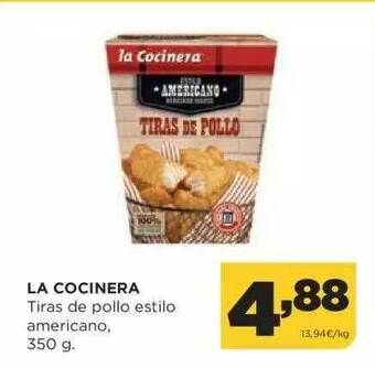 Alimerka La Cocinera Tiras De Pollo Estilo Americano oferta