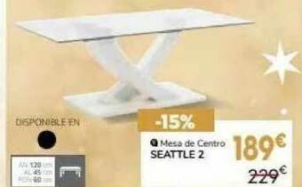 Conforama Mesa De Centro Seattle 2 oferta
