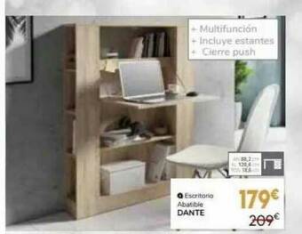 Conforama Escritorio Abatible Dante oferta
