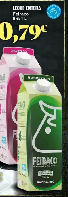 Gadis Leche Entera Feiraco oferta