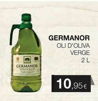 Plusfresc Germanor Oli D'oliva Verge oferta