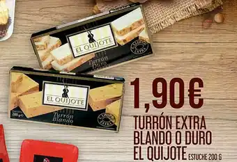 Turrón Extra Blando O Duro El Quijote