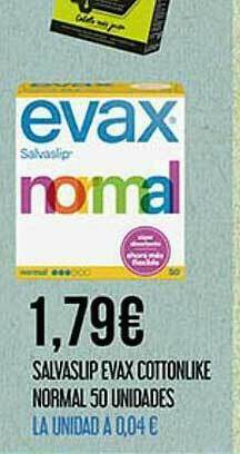 Claudio Salvaslip Evax Cottonlike Normal oferta