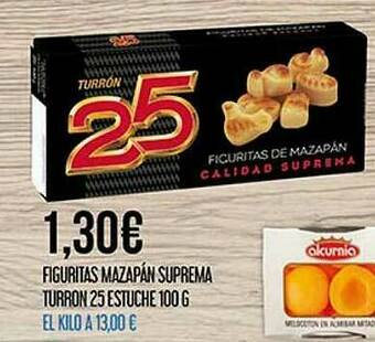 Claudio Figuritas Mazapán Suprema Turron 25 Estuche oferta