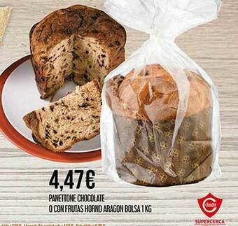 Claudio Panettone Chocolate O Con Frutas Horno Aragon Bolsa oferta