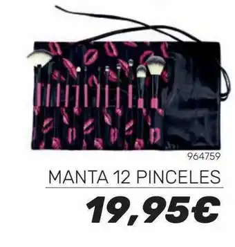Manta 12 Pinceles