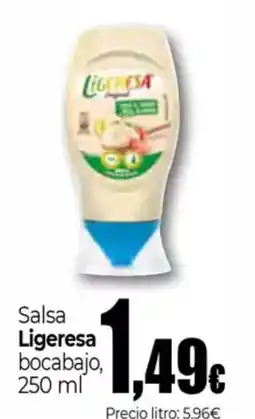 Unide Supermercados LIGERESA Salsa bocabajo oferta