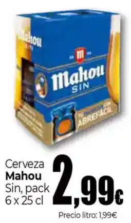 Unide Supermercados MAHOU Cerveza Sin oferta