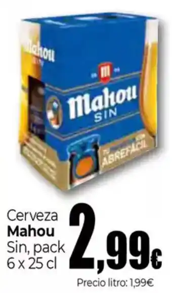 Unide Supermercados MAHOU Cerveza Sin oferta