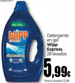 Unide Supermercados WIPP EXPRESS Detergente en gel oferta