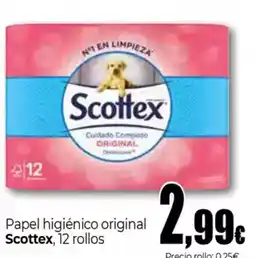 Unide Supermercados SCOTTEX Papel higiénico original oferta
