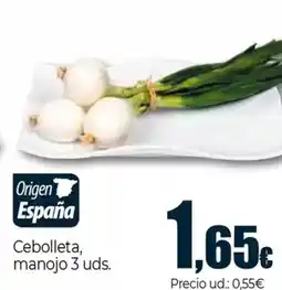 Unide Supermercados Cebolleta oferta