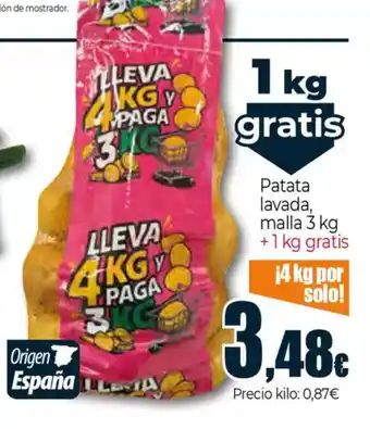 Unide Supermercados Patata lavada oferta