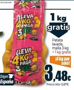 Unide Supermercados Patata lavada malla oferta