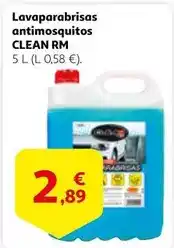 Alcampo Clean - lavaparabrisas antimosquitos oferta