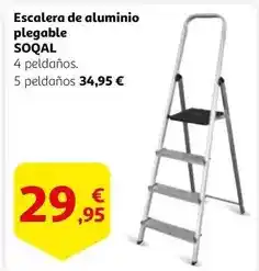 Alcampo Escalera de aluminio plegable oferta
