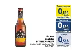 Makro Estrella galicia - cerveza sin gluten oferta