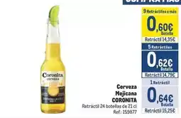 Makro Coronita - cerveza mejicana oferta