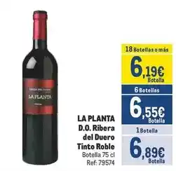 Makro La planta - d.o. ribera del duero tinto roble oferta