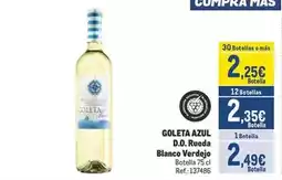 Makro Goleta - d.o. rueda blanco verdejo oferta
