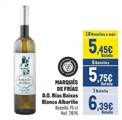 Makro Marqués de frías - d.o. rias baixas blanco albarino oferta