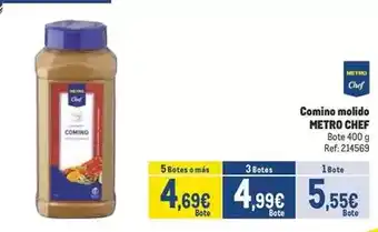 Makro Chef - comino molido oferta