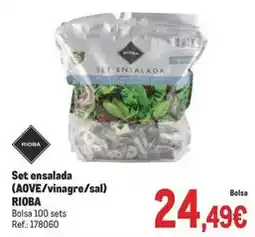 Makro Rioba - set ensalada oferta