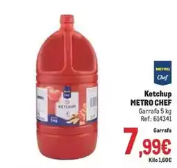 Makro Chef - ketchup oferta