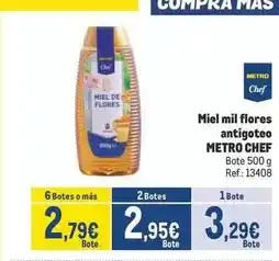Makro Mas - chef miel mil flores antigoteo oferta