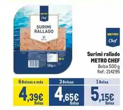 Makro Chef - surimi rallado oferta