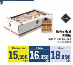 Makro Rioba - gofre maxi oferta
