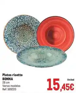 Makro Platos risotto oferta