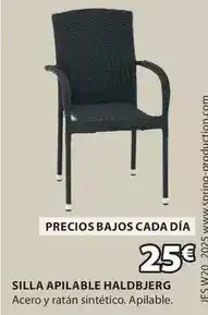 JYSK Silla apilable haldbjerg oferta