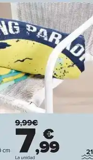 Carrefour Tex home - toalla playa oferta