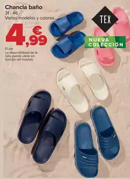 Carrefour Chancla baño oferta