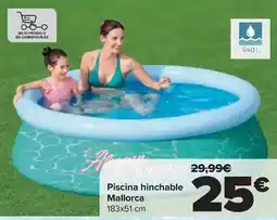 Carrefour Piscina hinchable mallorca oferta