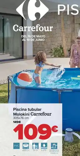 Carrefour Carrefour - piscina tubular molokini oferta