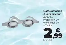 Carrefour Gafas natación junior silicona oferta