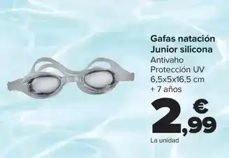 Carrefour Gafas natación junior silicona oferta
