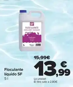Carrefour Sf - floculante liquido oferta