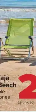 Carrefour New beach - silla baja oferta