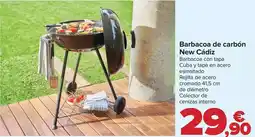Carrefour New cádiz - barbacoa de carbón oferta