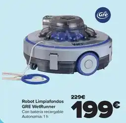 Carrefour Gre - robot limpiafondos gre wetrunner oferta