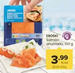 Autoservicios Familia Eroski - salmon ahumado oferta